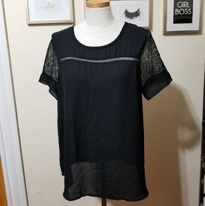 Pleione short sleeve blouse
